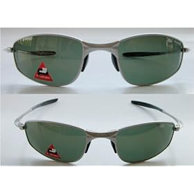 $160 Bolle Meanstreak Silver Gray Polarized Sunglasses