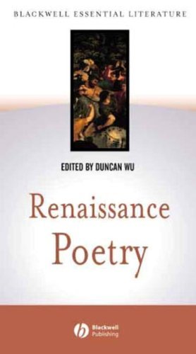 Renaissance Poetry (Blackwell Essential Literature)