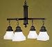 26W Country Bungalow 4 Lt Chandelier