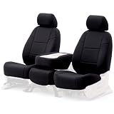 2007 - 2010 Hyundai Elantra Sedan CUSTOM SEAT COVERS (1 ROW) NEOSUPREME SOLID BLACK by Coverking