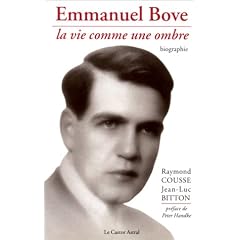 Emmanuel Bove : la vie comme une ombre
