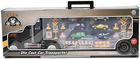 World of Wheels Die Cast Car Transporter