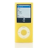 Simplism iPod nano4th用シリコンケース イエロー Silicone Case for iPod nano 4th Yellow TR-SCNN4-YL