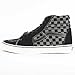 Vans Sk8 Hi Men's Checkered Board Pewter Hi Top Skateboard Shoes