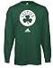 Boston Celtics Adidas Green Primary Logo (Cloverleaf) Long Sleeve ...