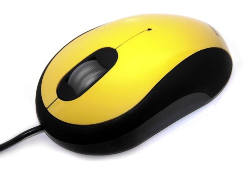 Accuratus Image Optical Wired Mouse (Gloss Yellow)