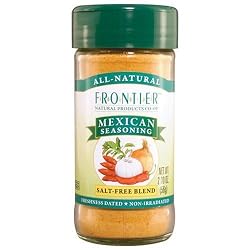 Frontier Seasoning Blends Salt-free Mexican Seasoning, 2-Ounce Bottles (Pack of 6)