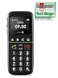 Doro PhoneEasy 338gsm (schwarz) Handy, große Tasten