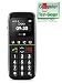 Doro PhoneEasy 338gsm (schwarz) Handy, große Tasten
