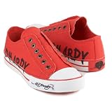 Ed Hardy Mens Dakota Slip On Fashion Sneaker,Red 11SDK104M,10 M US 41N6L98j4tL. SL160 Ed Hardy Mens Dakota Slip On Fashion Sneaker,Red 11SDK104M,10 M US
