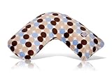 Bosom Baby BB-7082 - Bosom Baby Pillow - Big Polka Blue