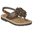 Toddler Girls' Circo® Jeri Riveted Thong Sandals - Brown