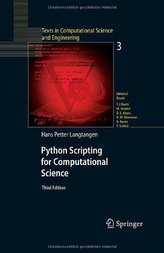 python scripting for computational science texts in computational science and engineering
