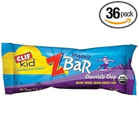 Clif Kid ZBar, Chocolate Chip, 6 Count (Pack of 6)