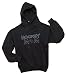 Hockey Mom Rhinestone Rhinestud Hooded Sweatshirt