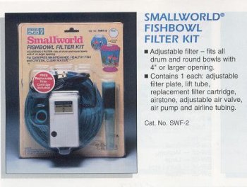 Smallworld Fishbowl Filter Kit - (UG) Filter & Pump - Buy Smallworld Fishbowl Filter Kit - (UG) Filter & Pump - Purchase Smallworld Fishbowl Filter Kit - (UG) Filter & Pump (Penn Plax, Home & Garden, Categories, Pet Supplies, Fish & Aquatic Pets, Aquarium Accessories, Aquarium Starter Kits)
