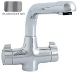 Astracast Targa Kitchen Sink Mixer Tap Brushed Steel (355)
