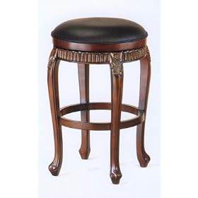 Click here to buy Fleur De Lis Backless Swivel Bar Stool 1 Pair .