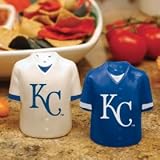 Kansas City Royals Gameday Jersey Salt and Pepper Shakers