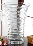 Beehive Clear Funnel Vase