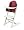 www.blankleder.com - Recaro 3800.211136.00 - Hochstuhlverkleinerer JetSet - Farbe Leder bordeaux bordeaux