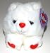 Puffkins, Hugs the White Bear with Heart Feet (1 Each)