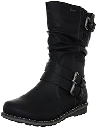 Rieker 96362, Damen Biker Boots, Schwarz (schwarz 00), EU 42
