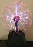 Lampe � Plasma, Coloris bleu - lavande - rose orang�