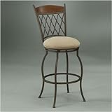 Pastel Furniture DN 222 AR - MN 631 Danbury 26 Inch Rust Counter Stool w/ M ....