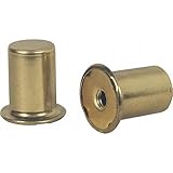 WESTINGHOUSE LIGHTING 70136 Lamp Finial, 1-Inch, Brass, 2-Pack