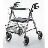 Envoy 480 Deluxe Aluminum Rollator Color: Blue