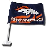 Denver Broncos Car Flag