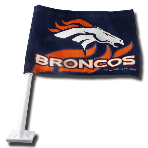 Denver Broncos Car Flag