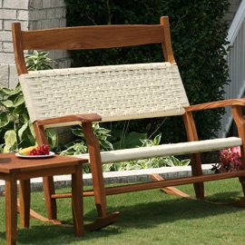 Hatteras Outdoors Double Rocker Oatmeal