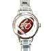 Round Italian Charm Watch of I Love Football (Raiders, Steelers, Chargers, Titans, Cardinals, Bears, Cowboys, Packers, Giants, Eagles, 49ers, Seahawks, Buccaneers, Redskins)