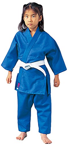九桜 JJN ブルー幼児用柔道衣 上下セット 5号サイズ JJN5