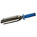 Dalyn Metal Detector Trowel 12â€ Serrated Both Sides Blue Handle Sabre Tooth Stainless