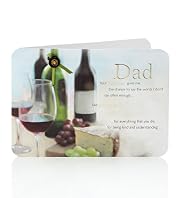 Dad Wine & Cheese Birthday Card