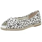 Not Rated Miss Skully Open Toe Flat