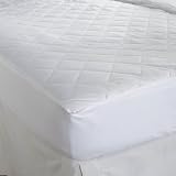 Double Deep Quilted Supersoft Cotton Long Fitting 38cm Mattress Protector