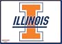 Wow!Pad 57LT016 Illinois Collegiate Logo Laptop Mouse Pad