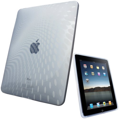Pattern Gel Cover Case for iPad - Clear - iGadgitz