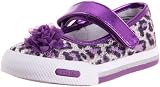 Stride Rite Jenna Mary Jane (Toddler),Purple Leopard,6.5 M US Toddler thumbnail