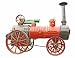 Wallmonkeys Peel and Stick Wall Decals - Antique Steam Tractor - Removable Graphic