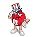 M&M'S Patriotic Red, White and Blue Milk Chocolate Candy Party Size 42-Ounce Bag