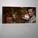 This Is Your Life Leinwandbild von GALVII - Edler Fight Club Kunstdruck auf echter Leinwand, fertig aufgespannt auf hochwertigen Holzkeilrahmen - 100x50cm - Das Original von Galerie VII