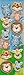 All Products : 144 Zoo Animal Stickers - 12 sheets of 12