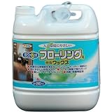 アサヒペン 人と環境にやさしいフローリング用樹脂ワックス　4Lの画像