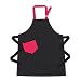 Rushbrookes Children's Aprons Denim And Pink