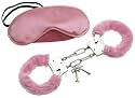 California Exotics / Swedish Erotica Pleasure Cuffs with Satin Mask (Pack of 2)